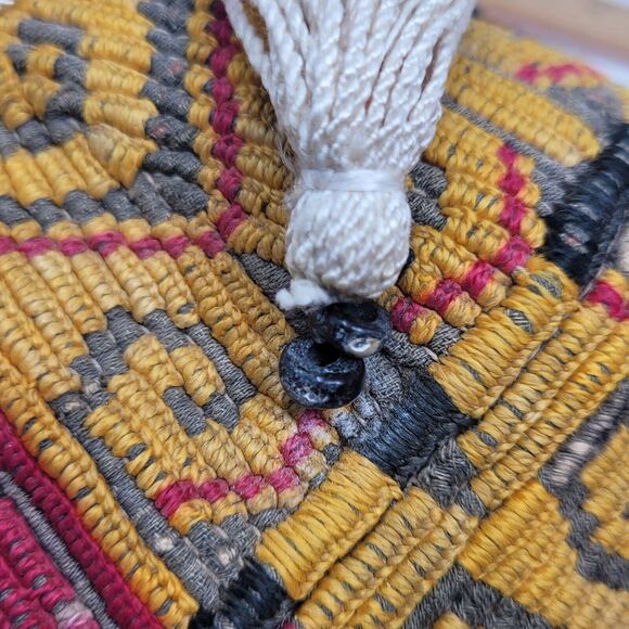 VTG Turkmen handmade hat, embroidery hat, skull turkoman Uzbek hat OLD MUSEUM - Picture 11 of 15